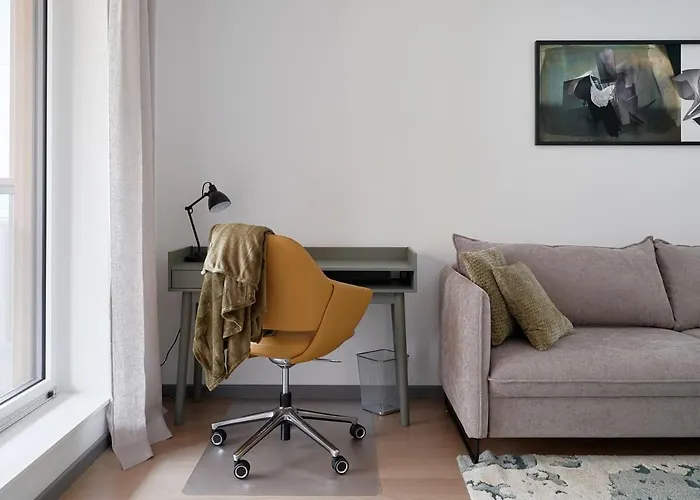 Apartmán Kotzebue - Sleek & Moody, Dark & Black